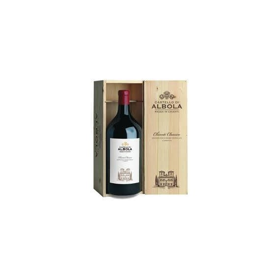 Castello di Albola - Chianti Classico D.O.C.G - Jèroboam in cassa di Legno