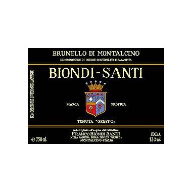 Biondi - Santi 1998 - Brunello di Montalcino DOCG - Tenuta Greppo