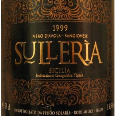 Sullerìa 1999 - Sicilia IGT - Feudo Solarìa