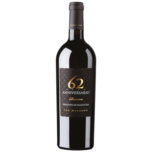 Anniversario 62 - Primitivo di Manduria D.O.P. Riserva - San Marzano